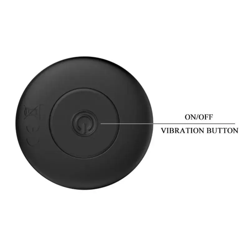 5-inch Silicone Black Waterproof Rechargeable Vibrating Butt Plug