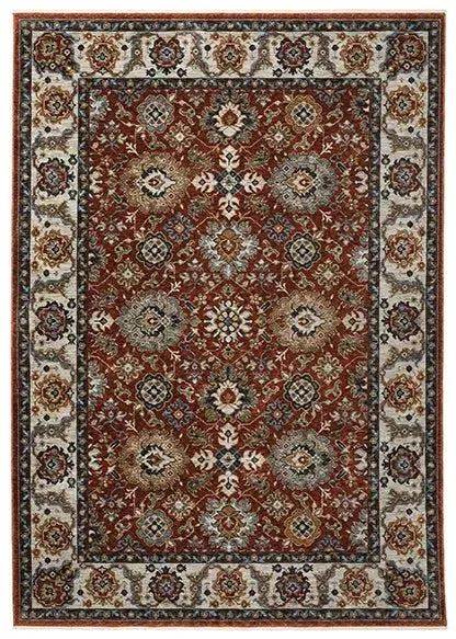 Aberdeen 562R Red Rug
