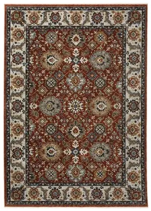 Aberdeen 562R Red Rug