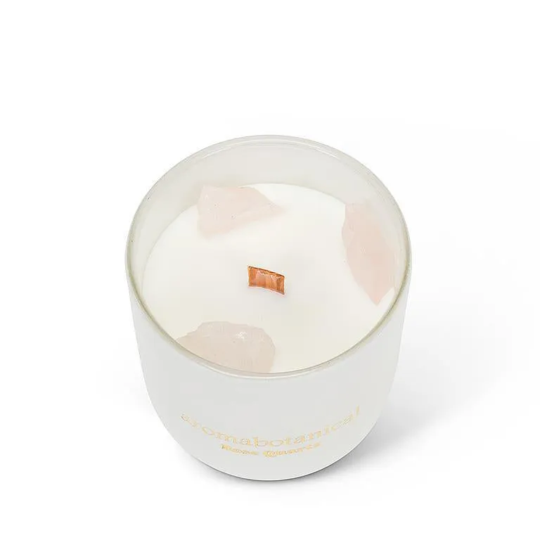Aromabotanical Rose Quartz Candle