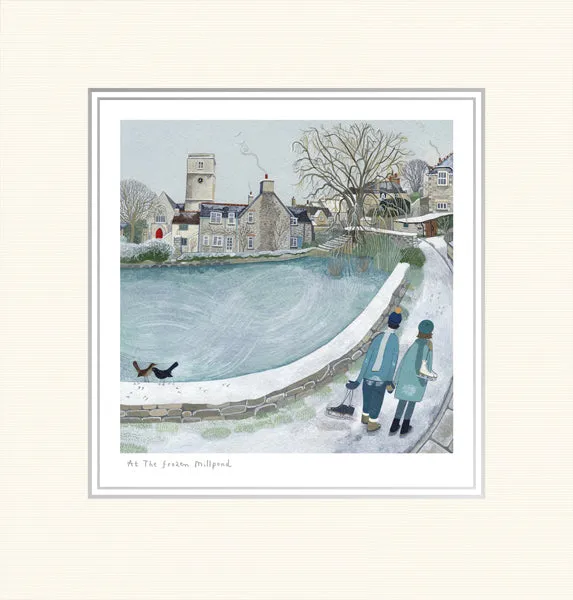 At the Frozen Millpond