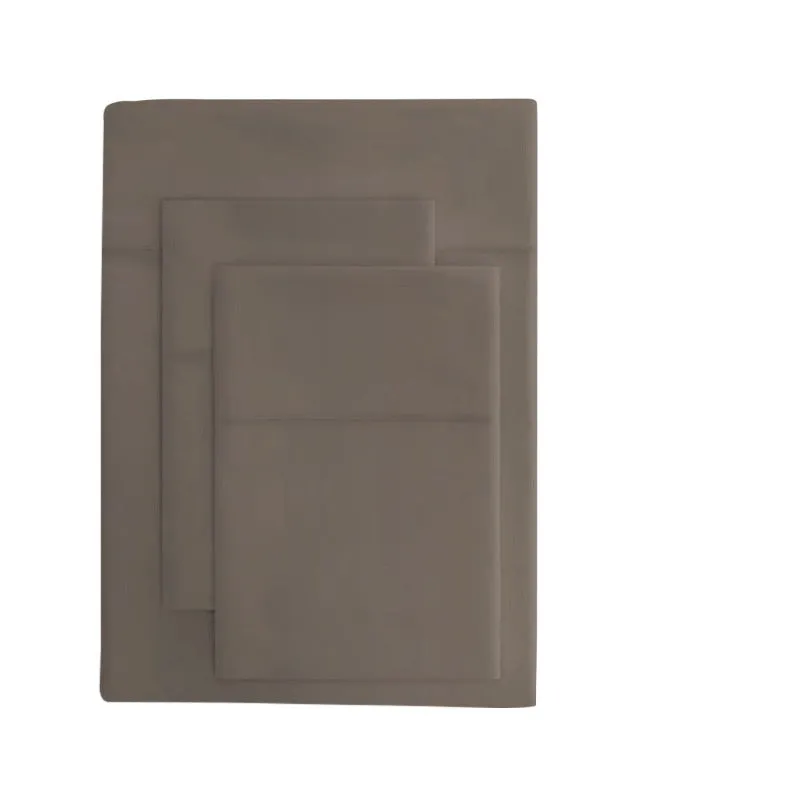 Bamboo Cotton Quilt Cover Set I 1000 TC I King I Pewter