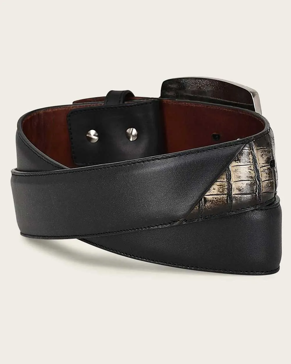 Black ultra exotic Belt