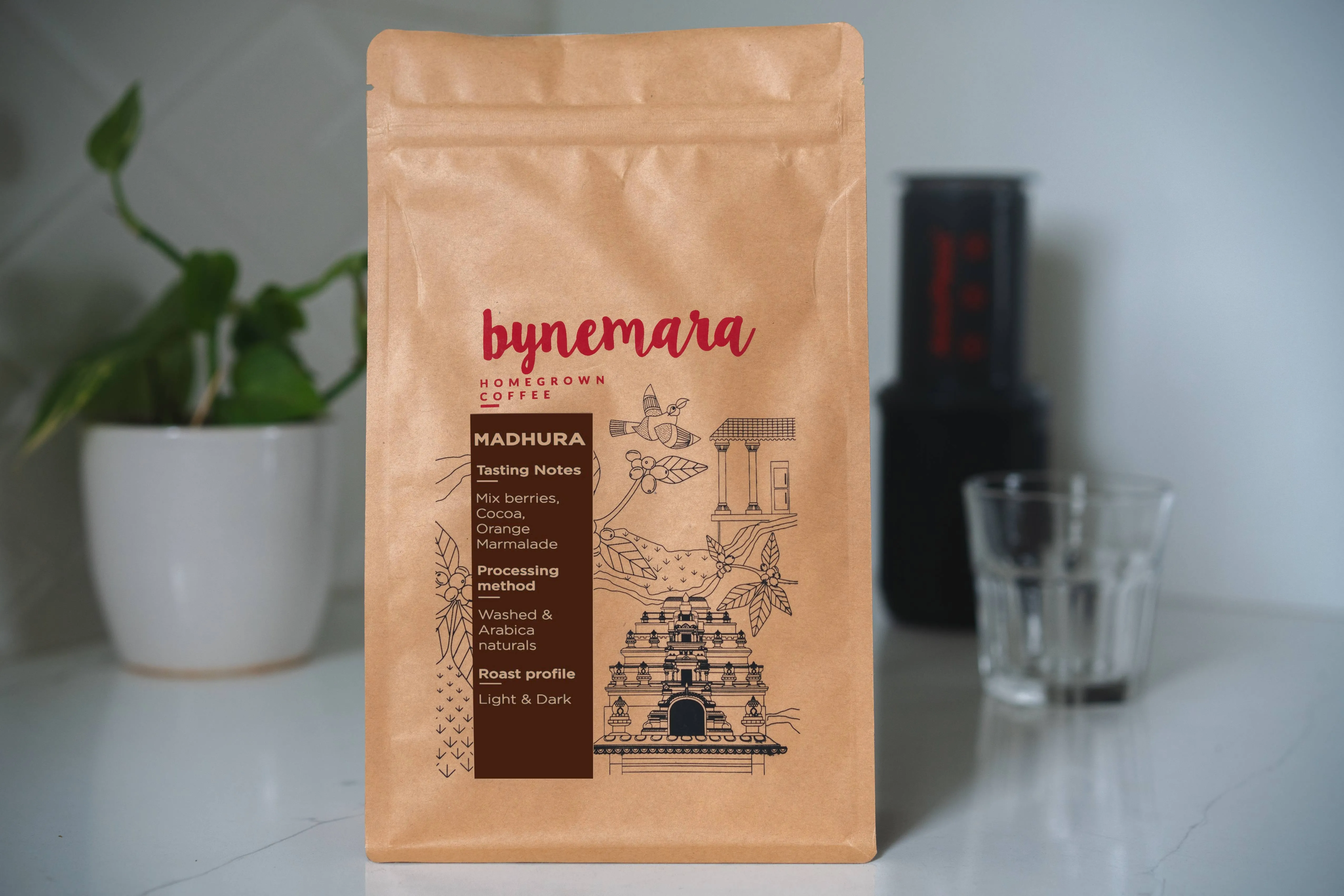 Bynemera Estate | Madhura | Light & Dark Roast