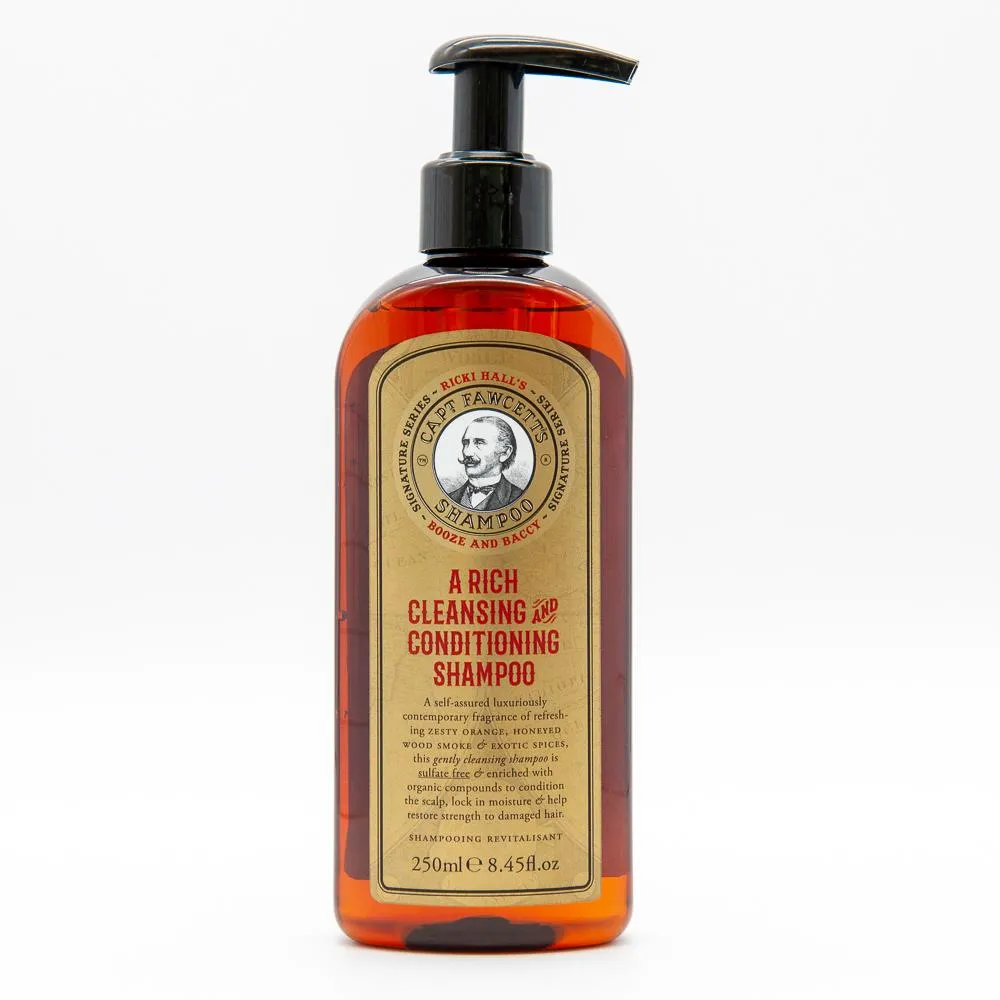 Captain Fawcett & Ricki Hall's Booze & Baccy Shampoo