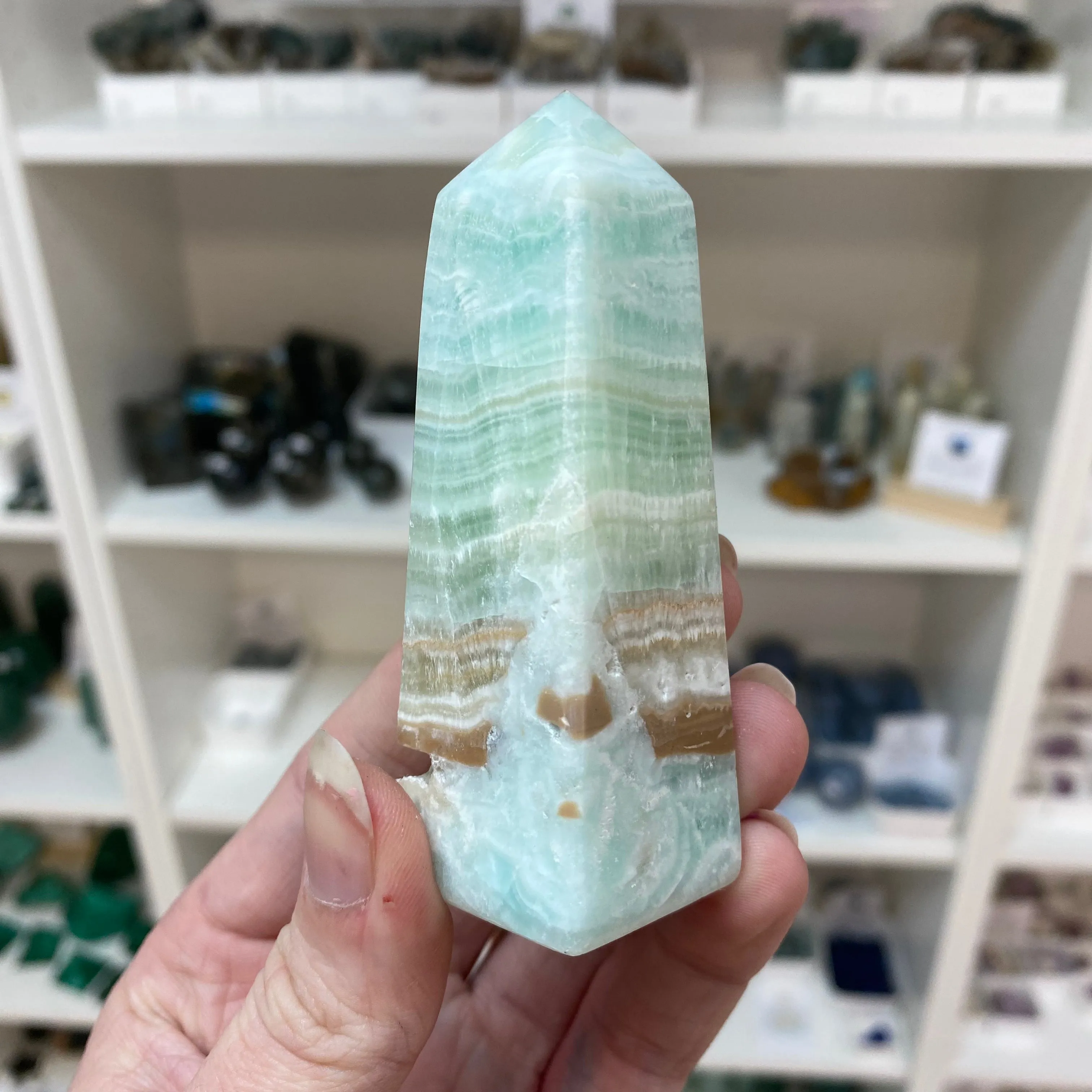 Caribbean Calcite Point