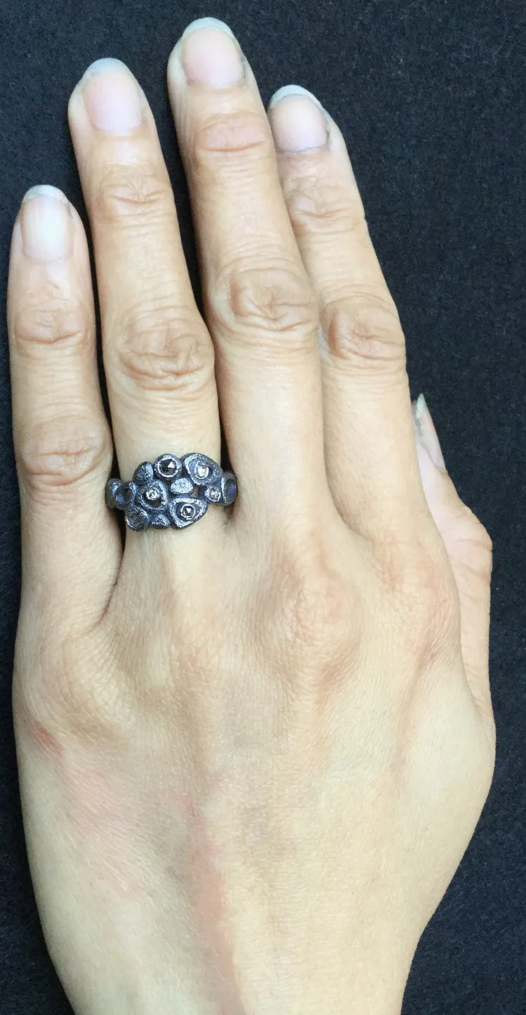Cascading Pebbles Ring