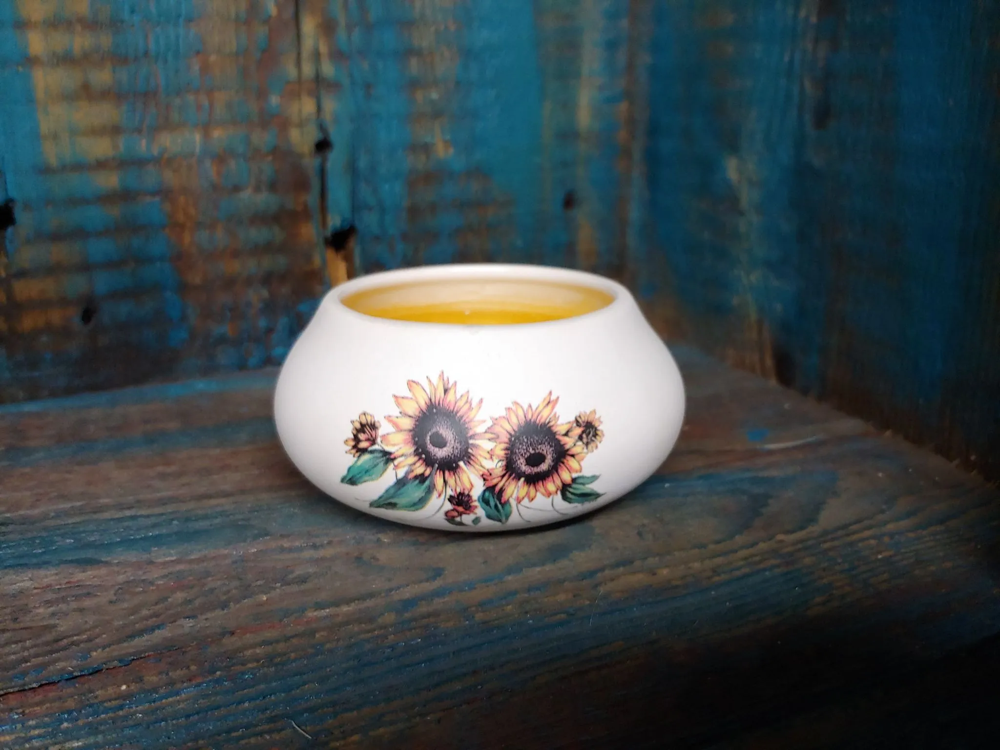 Ceramic Painted Candle