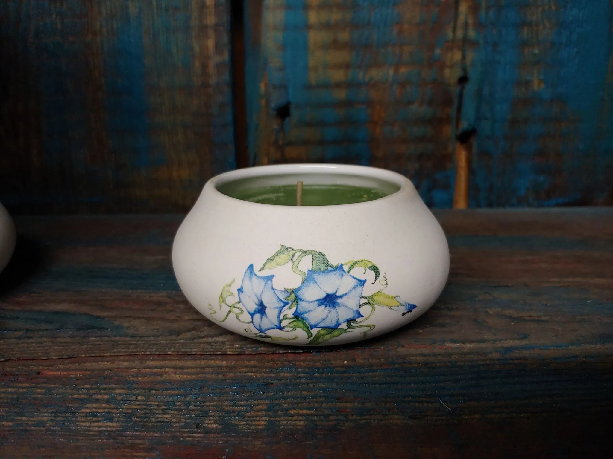 Ceramic Painted Candle