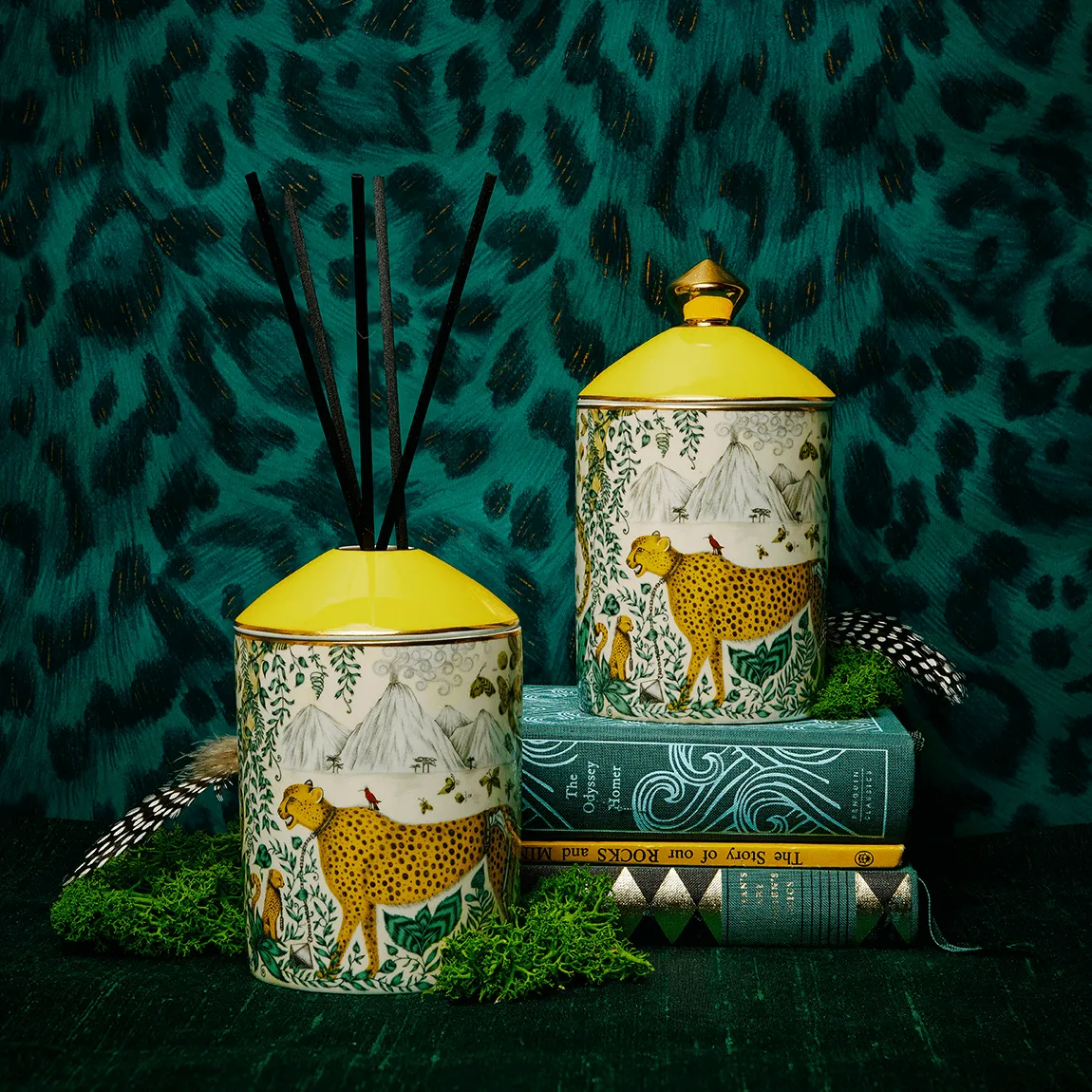Cheetah Lemon Zest & Vetiver Diffuser
