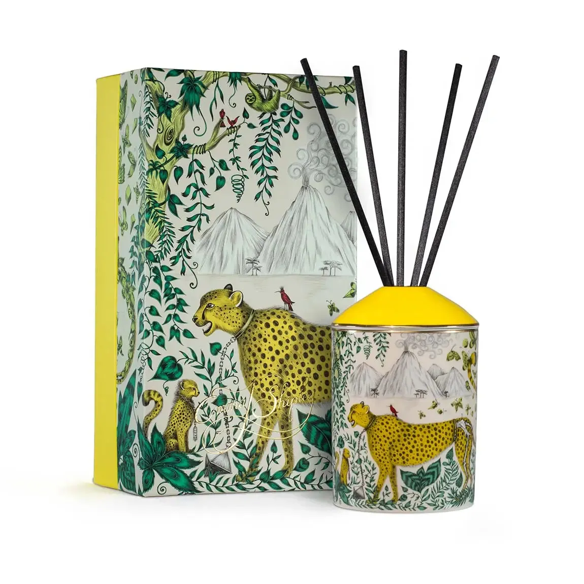 Cheetah Lemon Zest & Vetiver Diffuser