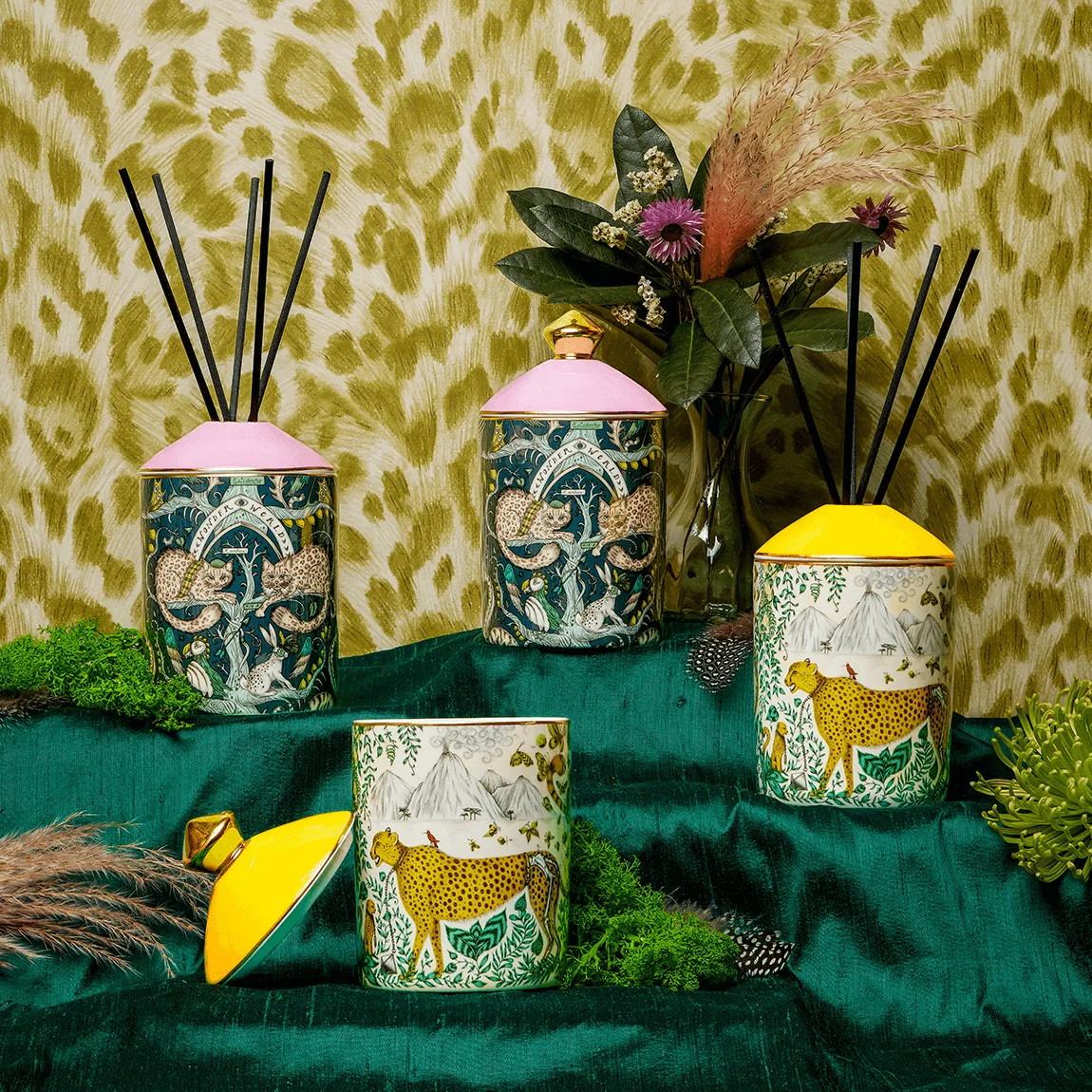 Cheetah Lemon Zest & Vetiver Diffuser