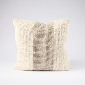 Coco Linen Cushion - Ivory/Natural 