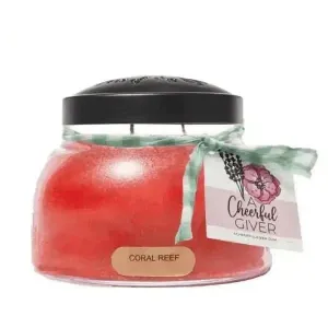 Coral Reef Scented Candle - 22 Oz, Double Wick, Mama Jar