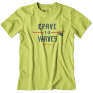 Crave The Waves Easy T-Shirt by Life is good