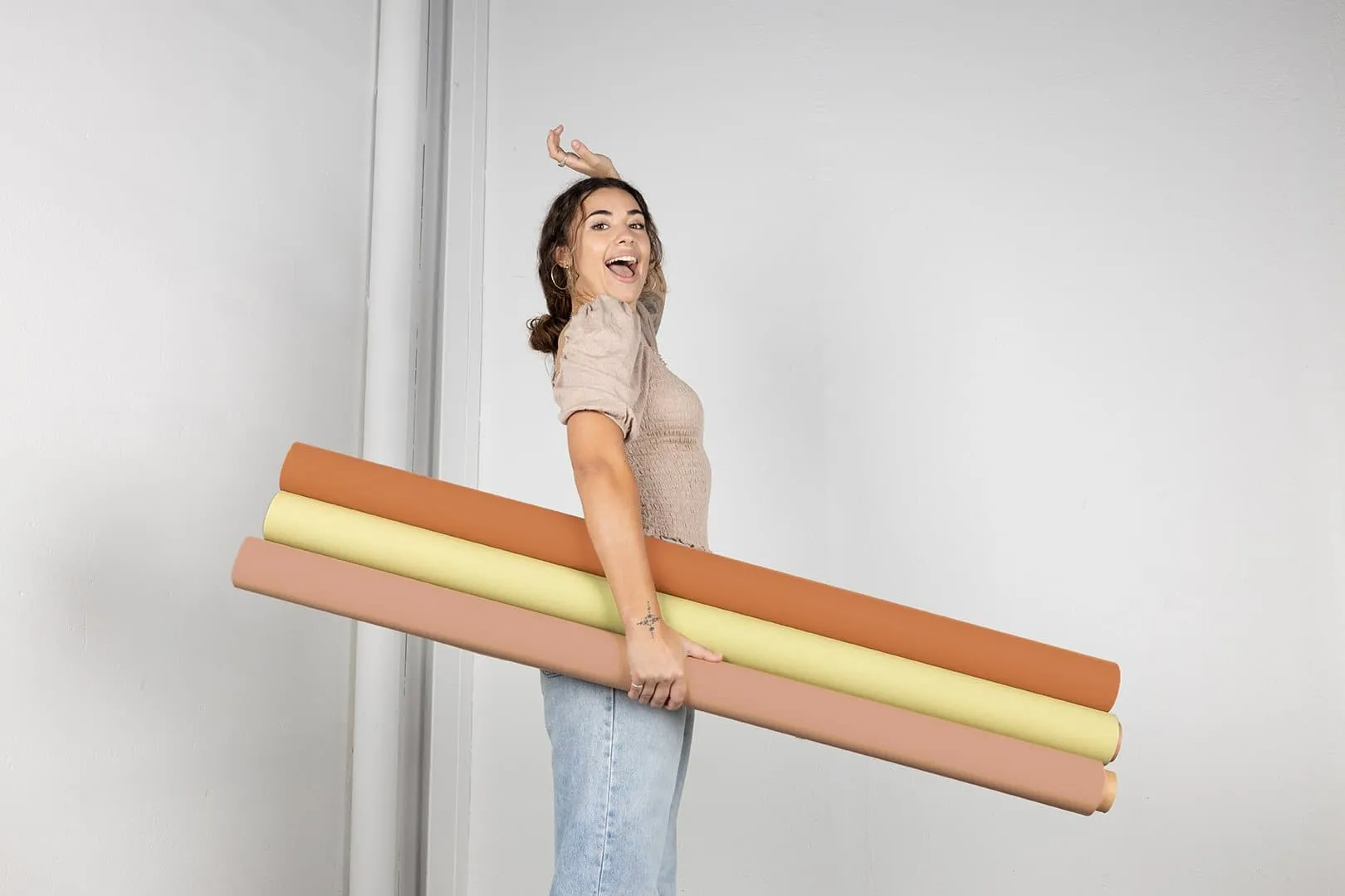 'Desert Oasis' Collection Half Width  Photography Studio Paper Backdrop Set (1.36 x 10M)