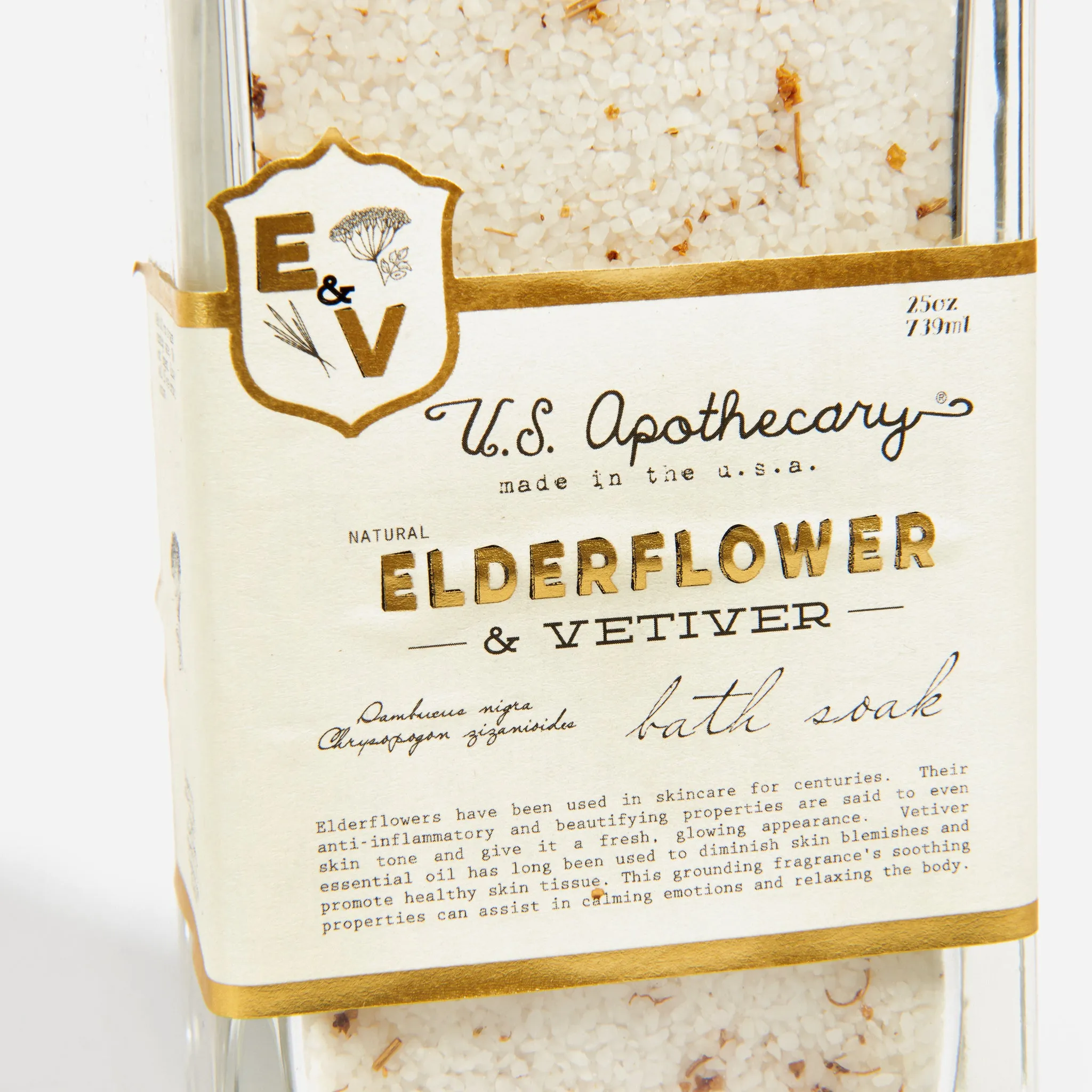 Elderflower   Vetiver Bath Soak