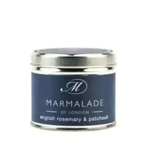 English Rosemary And Patchouli Medium Tin Candle