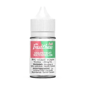 Grapefruit Watermelon Salt Nic - Fruitbae Salts - 30mL (Ontario)