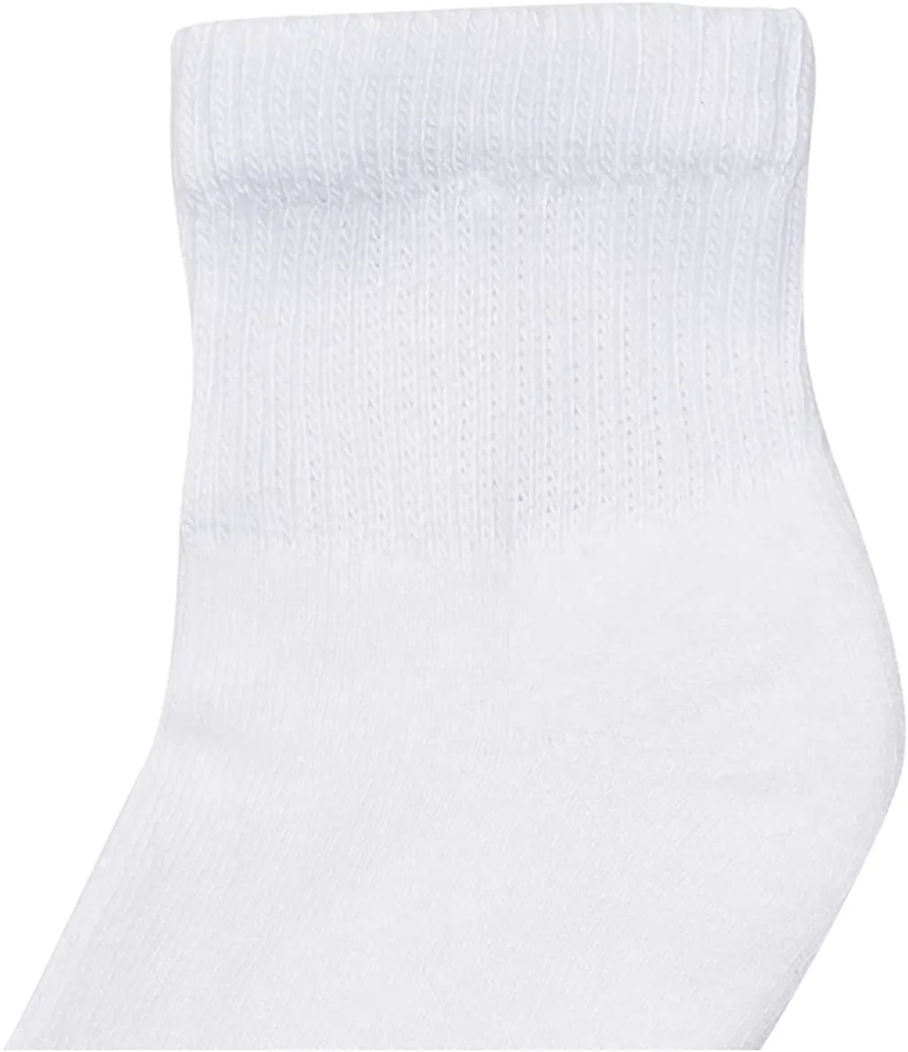 Hanes Ultimate Women's 6-Pack Comfort Toe Seamed Ankle Socks