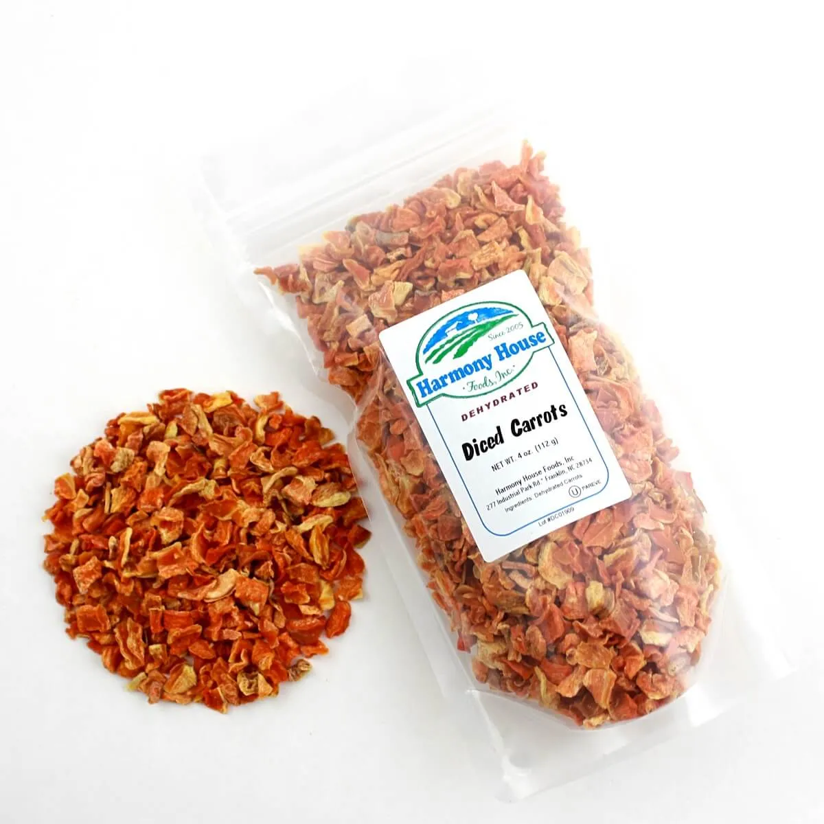 Harmony House Dried Carrots (4 oz)