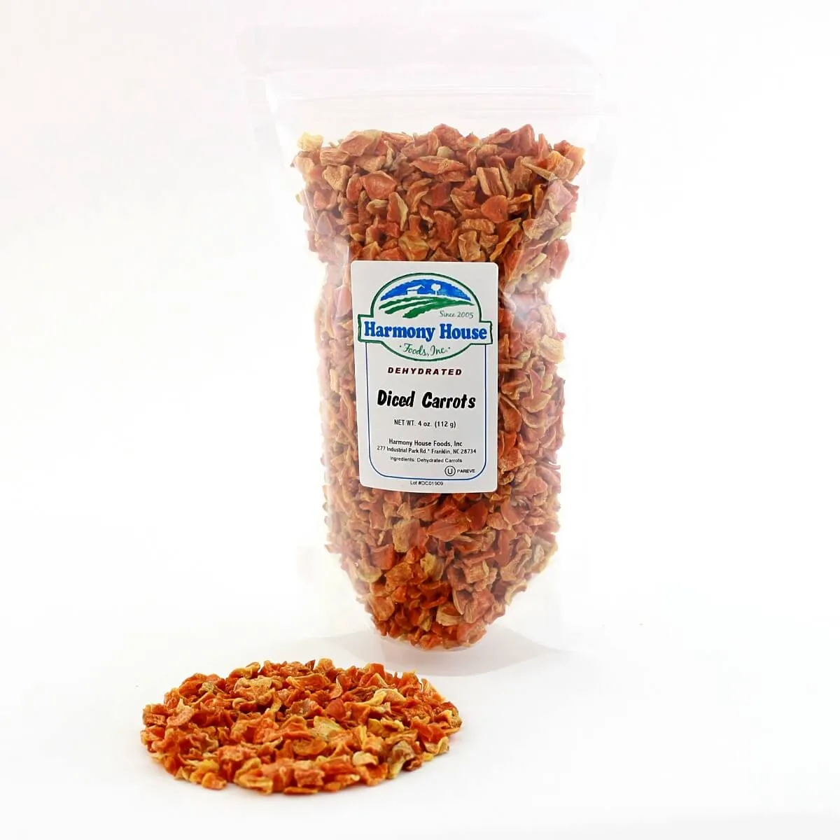 Harmony House Dried Carrots (4 oz)