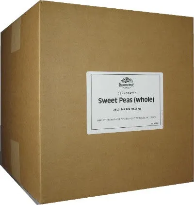 Harmony House Dried Sweet Peas (25 lbs)
