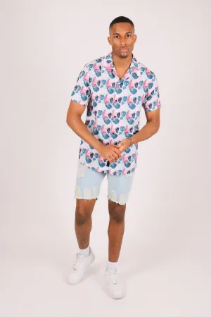 Havana Club Floral Pattern Shirt