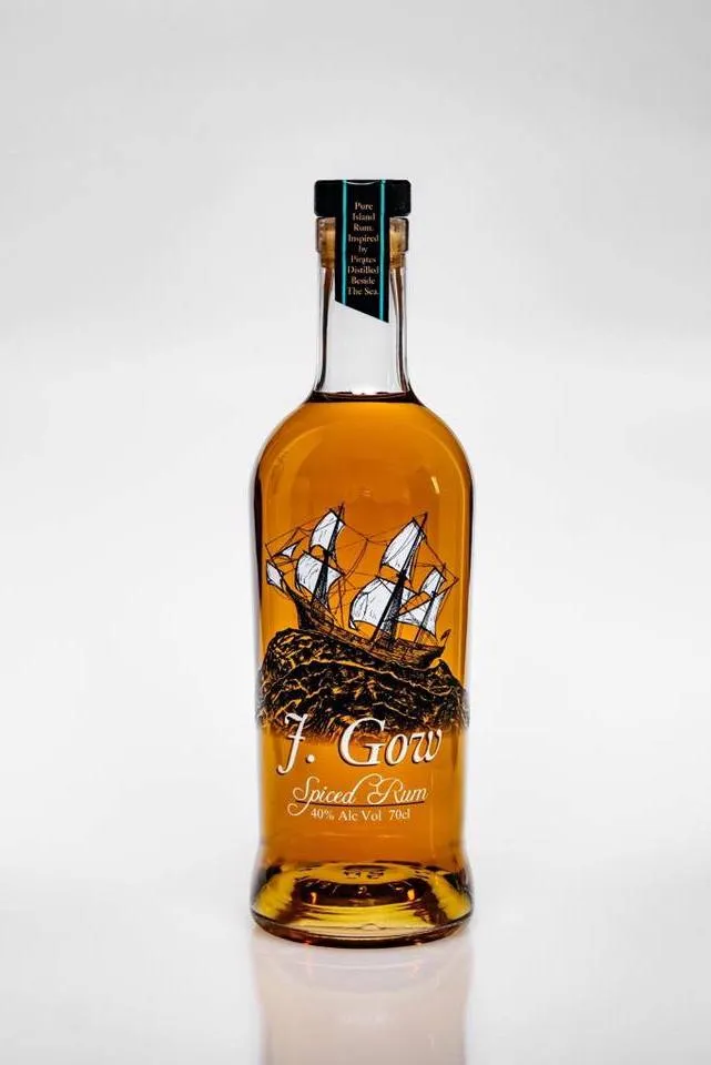 J. Gow Spiced Rum 70cl