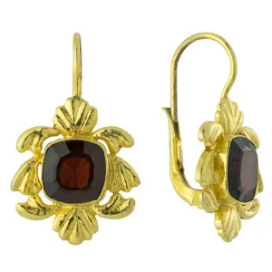 Lancaster Garnet Earrings