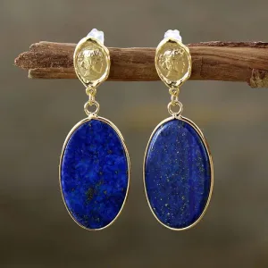 Lapis Luxe Earrings