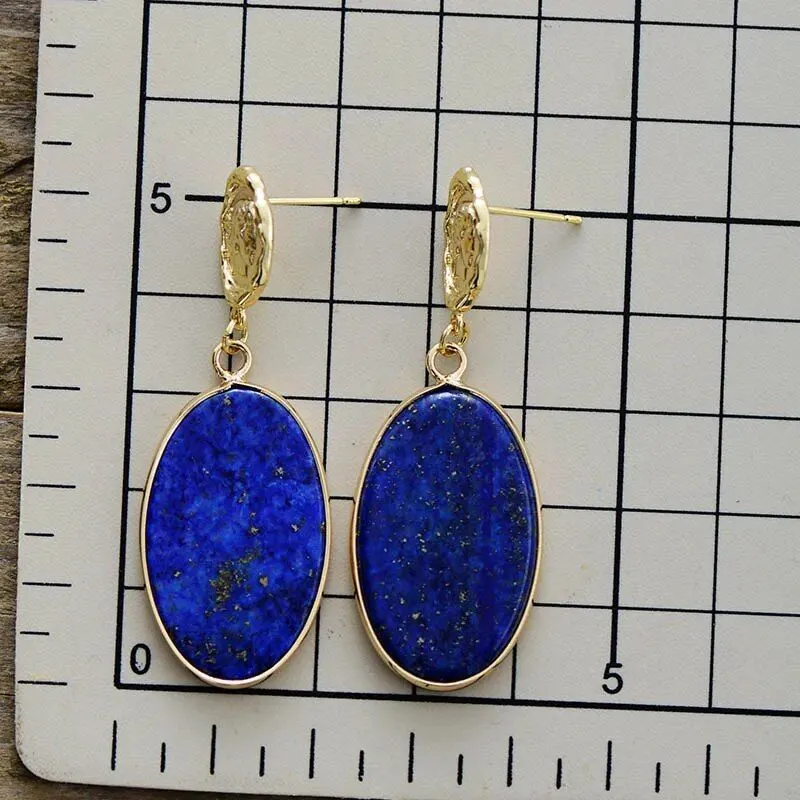 Lapis Luxe Earrings
