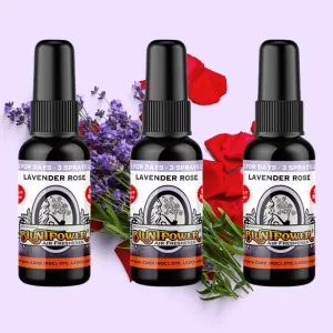 Lavender Rose Spray Air Freshener Bundle (3 Pack)