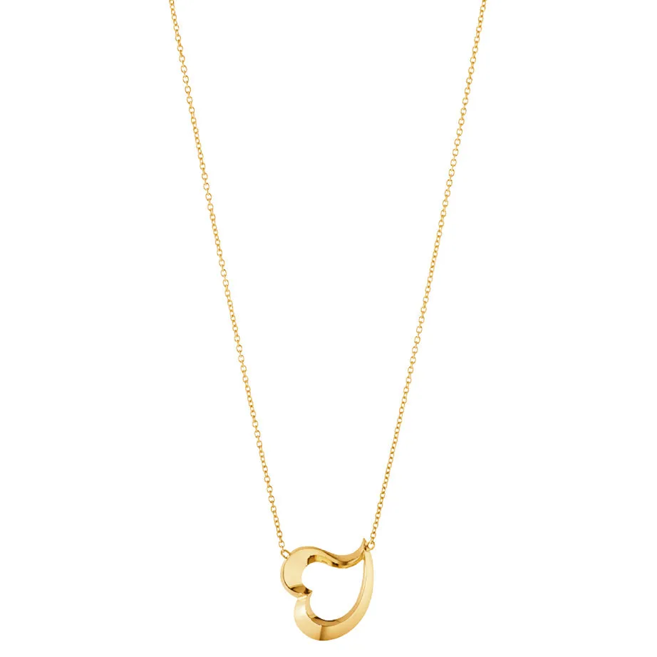 Love Leaf Heart Pendant