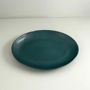 Marcus Oval Serving Platter/ Midnight Teal