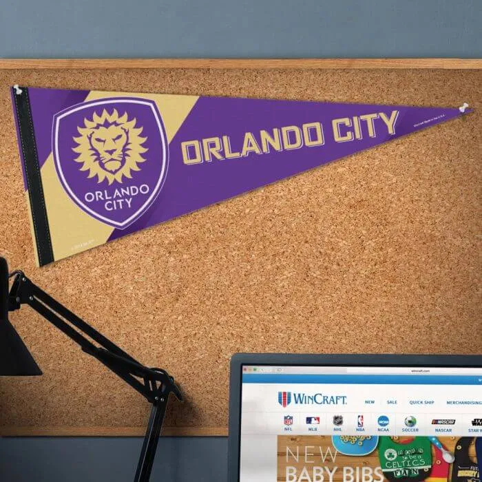 Orlando City - Felt Wool Blend Pennant