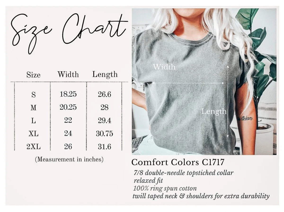 Paradise City Comfort Color Tee
