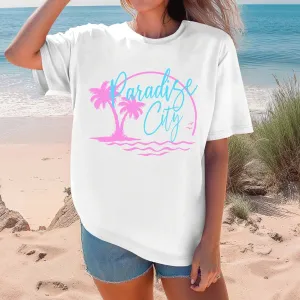 Paradise City Comfort Color Tee
