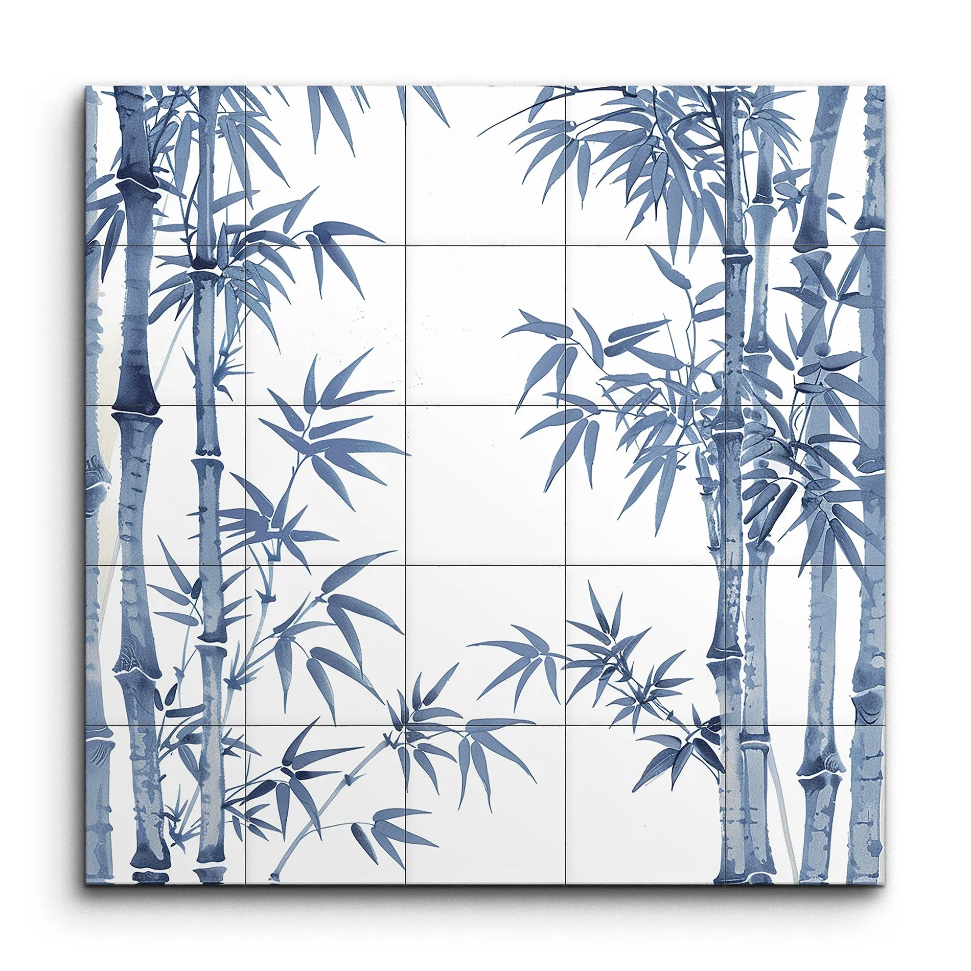 Serene Bamboo Bliss in Blue