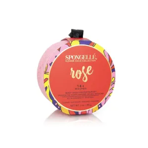 Spongellé Flower Child Collection Rose Body Wash Infused Buffer