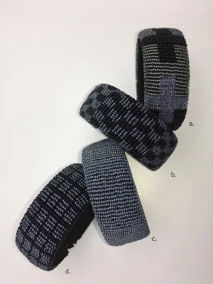 The Aida Collection in Silver-Grays and Blacks