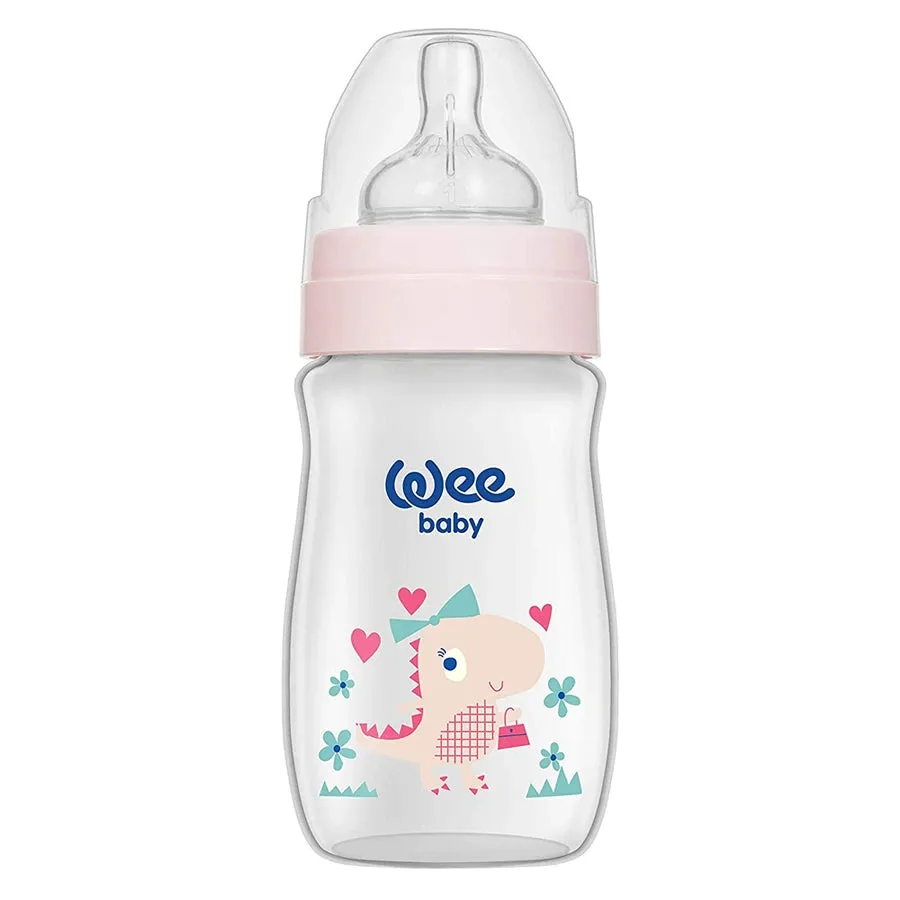 Wee Baby Classic   Newborn Feeding Bottle Starter Set (4 Pcs) - Girl