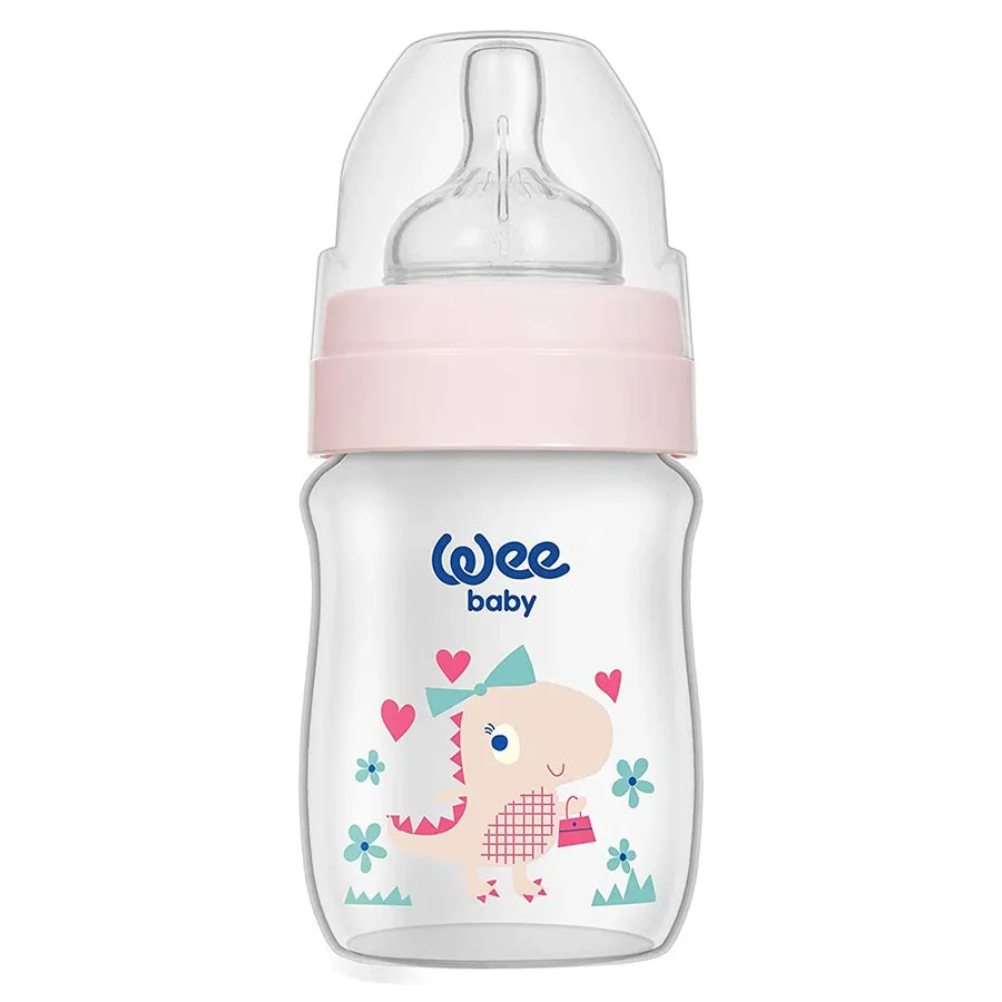 Wee Baby Classic   Newborn Feeding Bottle Starter Set (4 Pcs) - Girl