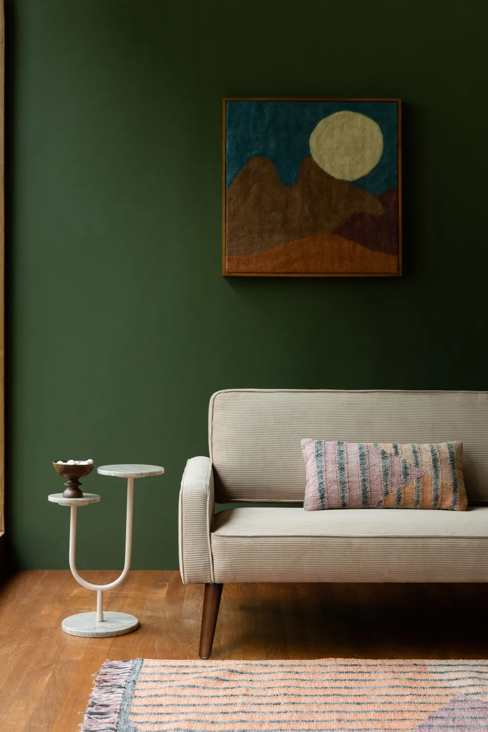 Wool Felt Wall Art | Dutchbone Chandra