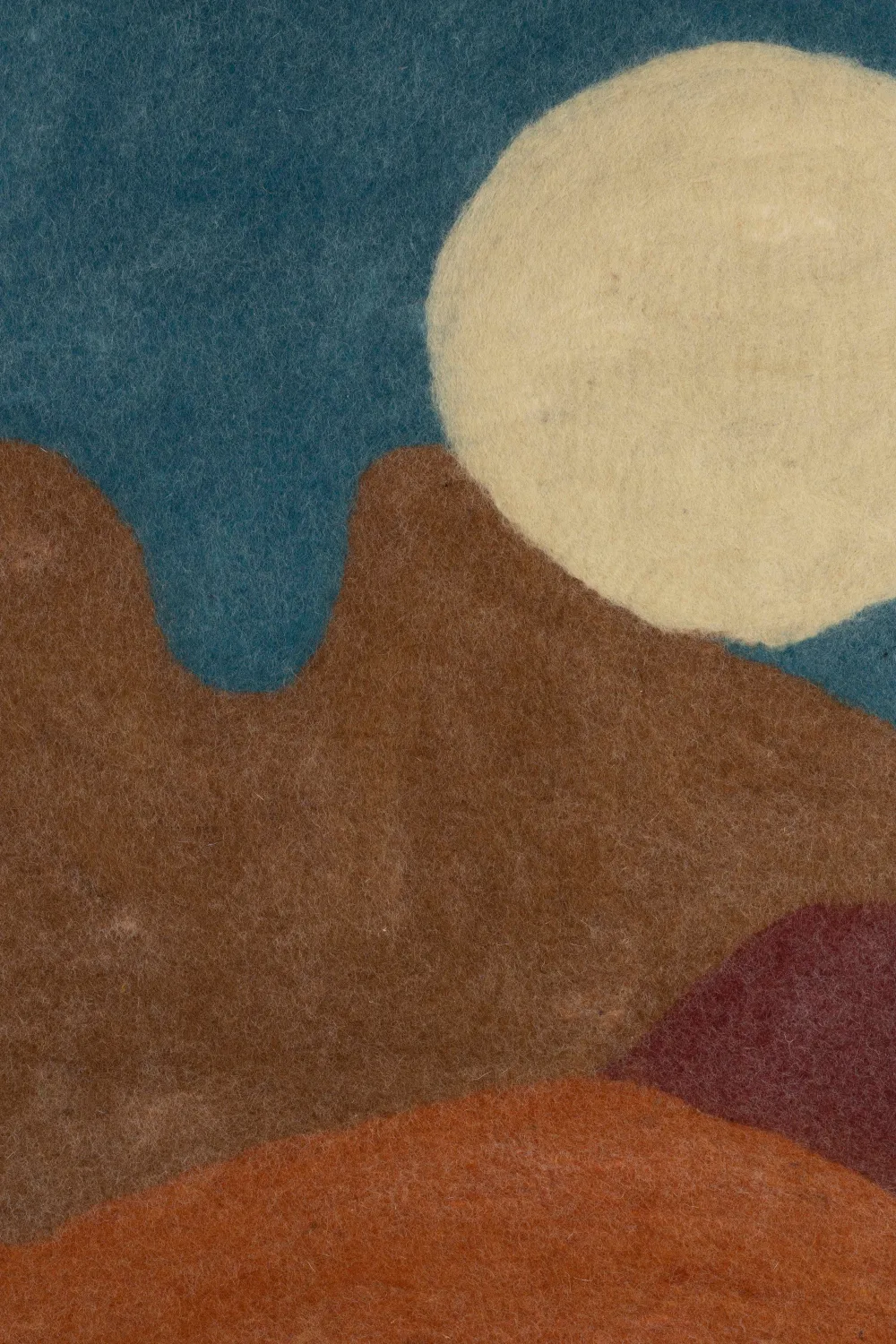 Wool Felt Wall Art | Dutchbone Chandra