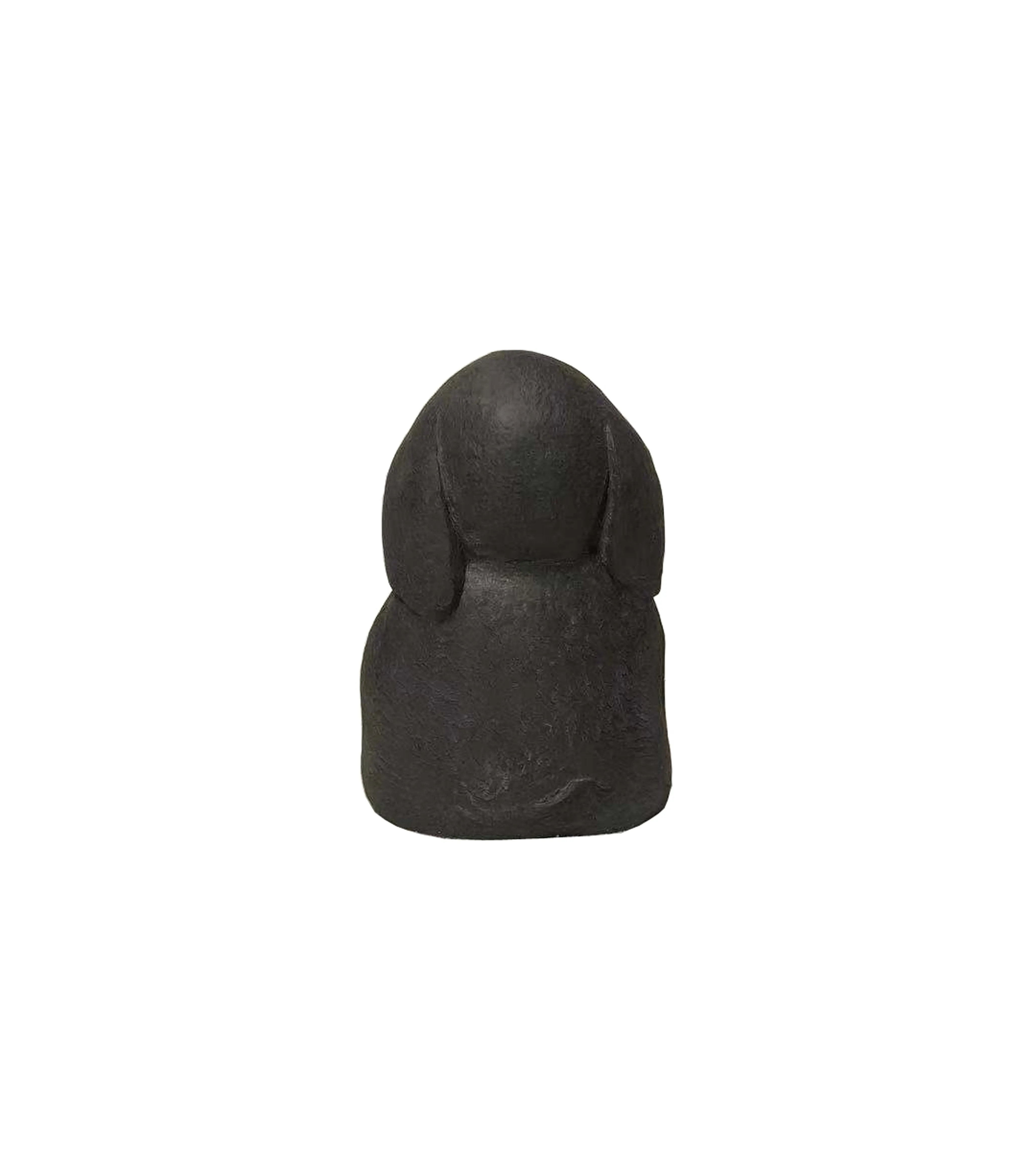 Zen Elephant Buddha-Black Statue